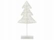Vánoční dekorace, strom, 40 x 19 cm, 20 LED, teple bílá