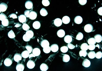 Vánoční LED osvětlení 20 m - studená bílá, 200 MAXI LED diod