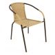 Zahradní bistro židle  - stohovatelná, béžová
