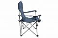 Skládací kempingová židle DIVERO, XL, modrá