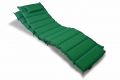 Polstrování na lehátko Garthen, tm. zelená, 2 ks