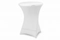 Potah pro vysoký stůl - elastický, bílá 80 x 80 x 110 cm