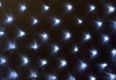 Vánoční LED světelná síť 2 x 2 m, 160 diod, studeně bílá