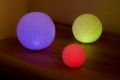 LED svítící koule měnící barvu, 8 cm