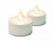 Dekorativní sada 2 čajové svíčky, bílé