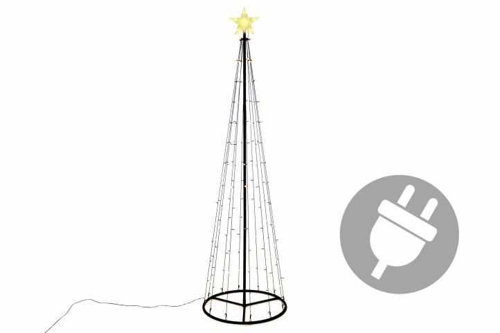 Vánoční dekorace - světelná pyramida