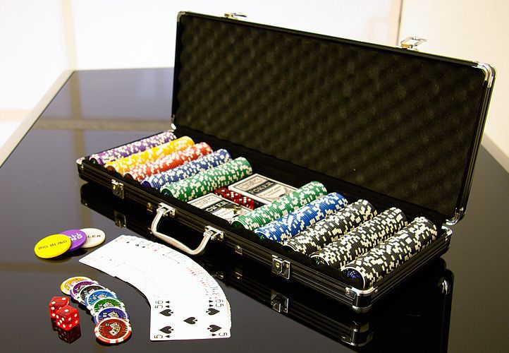 Poker set 500 ks OCEAN BLACK EDITION, 5-1000