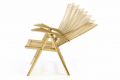 Zahradní skládací židle dřevěná DIVERO