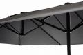Velký XXL slunečník 4,5 m - antracit