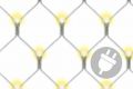 Vánoční LED světelná síť 1,2 x 1,9 m - teplá bílá, 160 diod