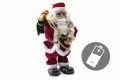 Vánoční dekorace - tančící a zpívající Santa Claus