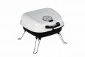 Garth Kufříkový gril na dřevěné uhlí, bílý
