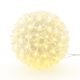 Vánoční dekorace, světelná koule 15 cm, 100 LED, teple bílá