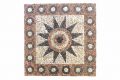 DIVERO – mozaika Květina 120 cm x 120 cm