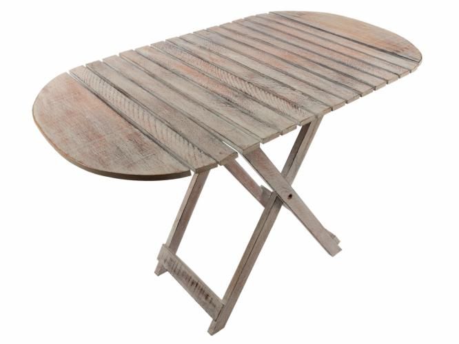 Skládací stolek DIVERO Vintage - 85 cm