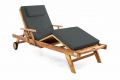 Zahradní  dřevěné lehátko DIVERO VYŘAZENO Z PRODEJE