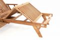 Zahradní  dřevěné lehátko DIVERO VYŘAZENO Z PRODEJE