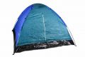 Kempingový stan pro 4 osoby - modrá/černá
