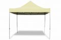 Zahradní párty stan nůžkový PROFI 3x3 m champagne + 4 boční stěny