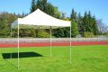 Zahradní párty stan nůžkový PROFI 3x3 m bílý + 4 boční stěny