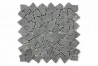 Mozaika Garth z andezitu, černá / tmavě šedá obklady, 1 m2