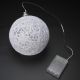 Svítící koule 15 cm, 40 LED, teple bílá, s časovačem