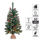 Vánoční stromek s osvětlením, 50 LED, 90 cm