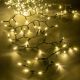 Světelný řetěz 50 m, teple bílý, s časovačem