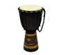 Africký buben Djembe, ručně řezaný, 60 cm