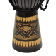 Africký buben Djembe, ručně řezaný, 60 cm