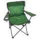 Divero Sada 2 ks skládacích kempingových židlí, zelené