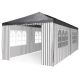Zahradní stan 3×6 m s klik systémem a bočními stěnami