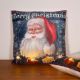 Dekorativní polštář s LED osvětlením Santa Claus, 38 x 38 cm