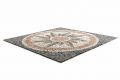 Mramorová mozaika, motiv slunce obklady, 120 x 120 cm