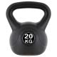 MAXXIVA Kettlebell činka, černá, 20 kg