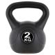MAXXIVA Kettlebell činka, černá, 2 kg