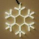 Světelná sněhová vločka 40 x 35 cm, 360 LED, studeně bílá