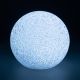 Svítící LED koule, bílá, 15 cm, na baterie