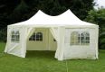 Párty stan - krémový, 6 x 4,4 x 3,3 m