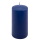 Modrá parafínová svíčka 15 cm, 65 h hoření, sada 4 ks