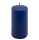 Modrá parafínová svíčka 15 cm, 65 h hoření, sada 2 ks