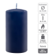Modrá parafínová svíčka 15 cm, 65 h hoření, sada 2 ks