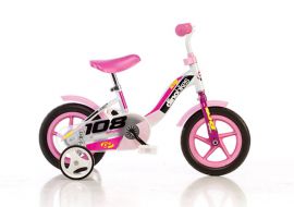 Dětské kolo DINO Bikes 101GLN růžová 10&quot;