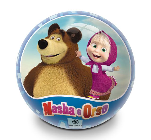 Míč potištěný Masha & Bear - 23 cm Míč potištěný Masha & Bear - 23 cm