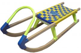 Dřevěné saně Rekord 110cm Dřevěné saně Rekord 110cm