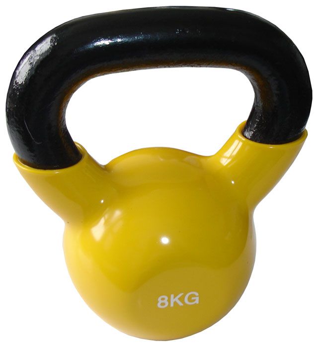 Činka Kettebell vinyl 8 kg Činka Kettebell vinyl 8 kg