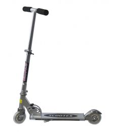 SCOOTER ALU stříbrná 100 mm