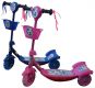 Dětská koloběžka se třemi kolečky růžová