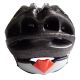 Černá cyklistická helma, velikost M (55-58cm)