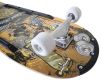 ACRA Skateboard barevný S2, žlutý